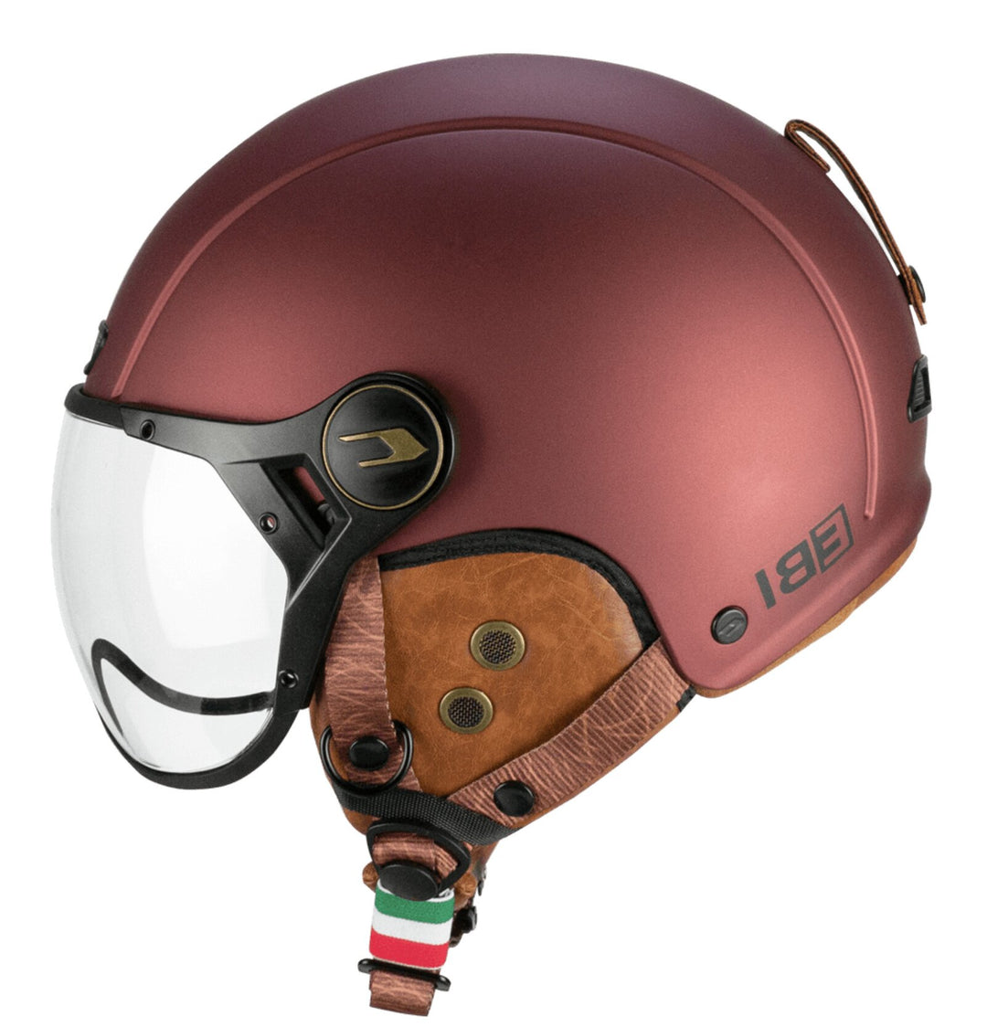 CASQUE CGM EBI VINTAGE Bordeaux Satinato