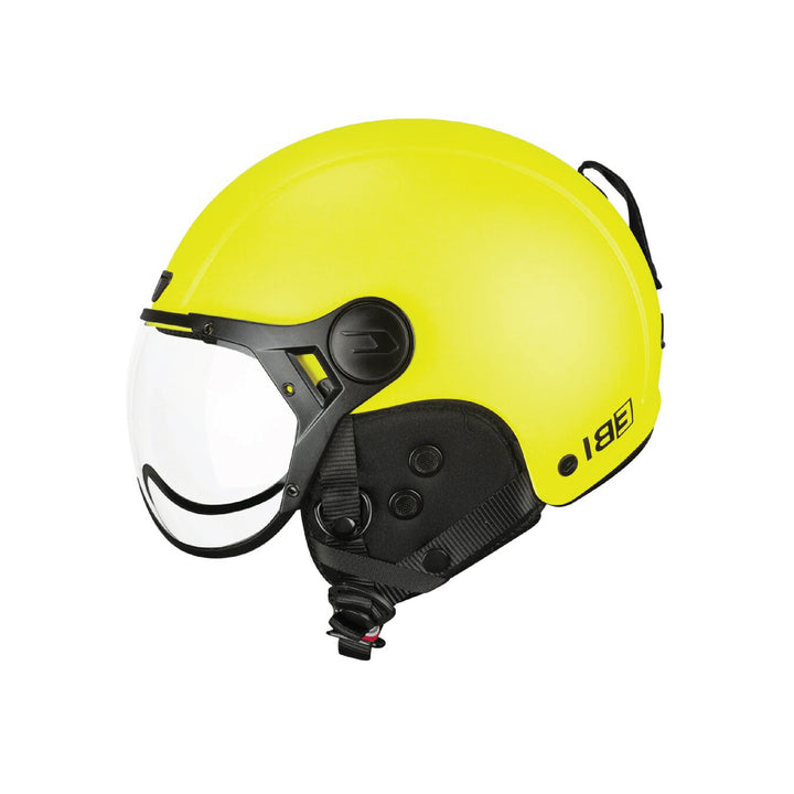 Casque CGM EBI Mono Giallo Fluo Opaco sur AdopteTonCasque.com