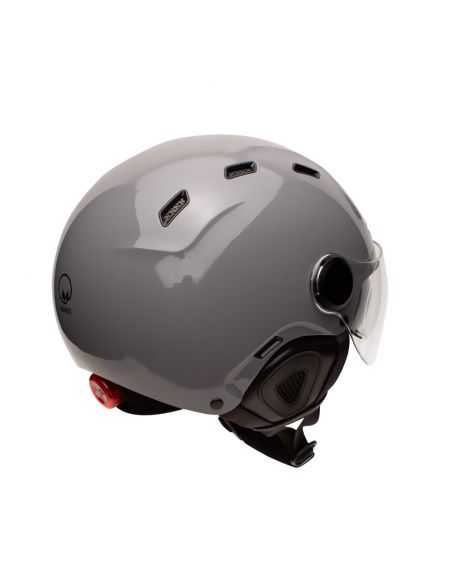 CASQUE MARKO CADENCE GRIS FONCE BRILLANT