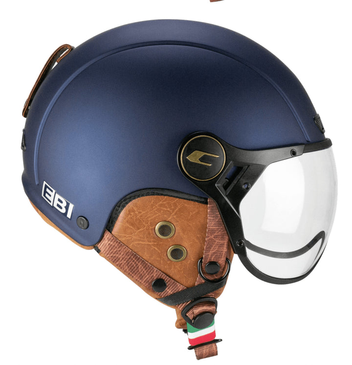 CASQUE CGM EBI VINTAGE Bleu Satinato