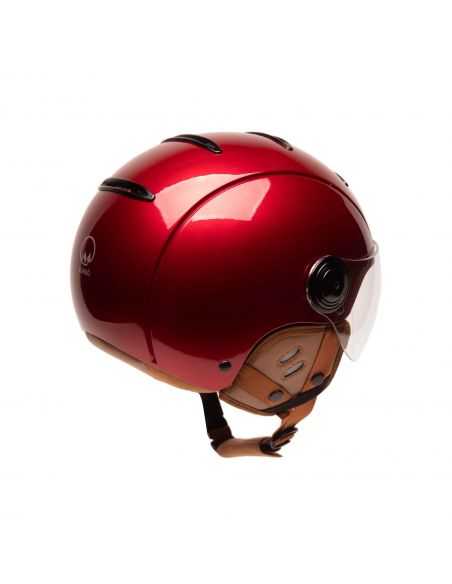 CASQUE MARKO TANDEM ROUGE CERISE BRILLANT