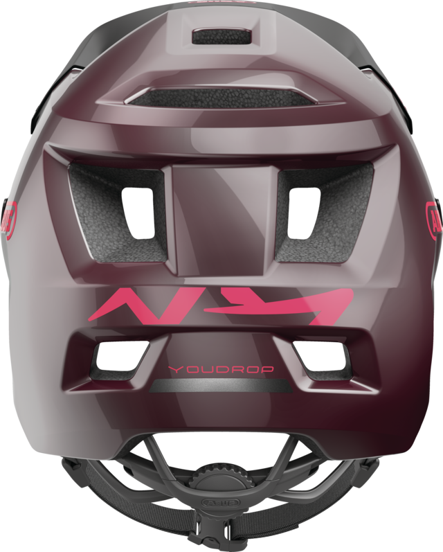 CASQUE ABUS YOUDROP  WIDBERRY RED