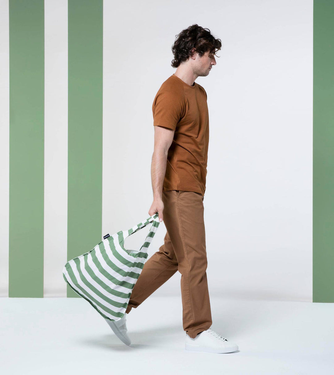 Notabag Olive Stripes