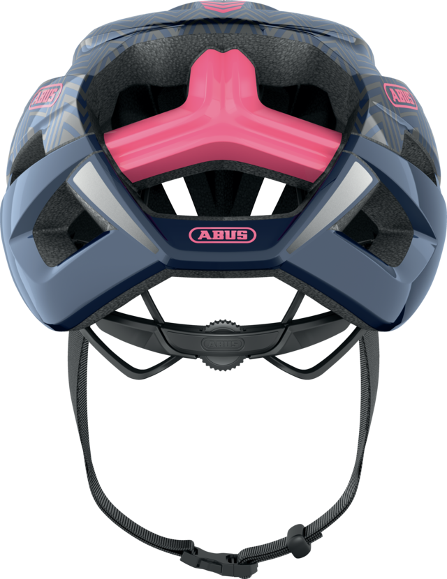 CASQUE ABUS STORMCHASER  ZIGZAG BLUE
