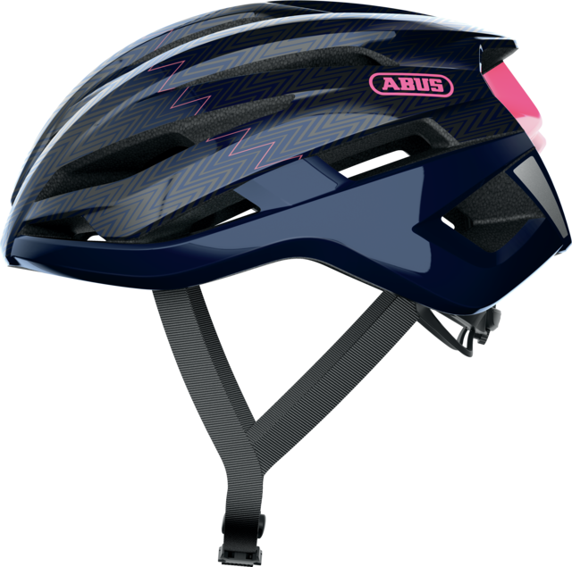CASQUE ABUS STORMCHASER  ZIGZAG BLUE