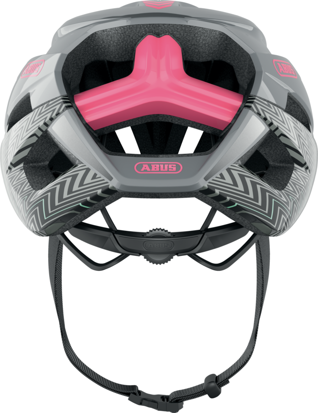 CASQUE ABUS STORMCHASER  ZIGZAG GREY