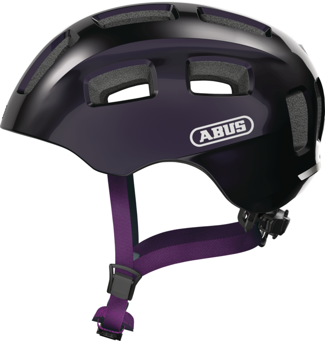 CASQUE ABUS YOUN-I 2.0  BLACK VIOLET