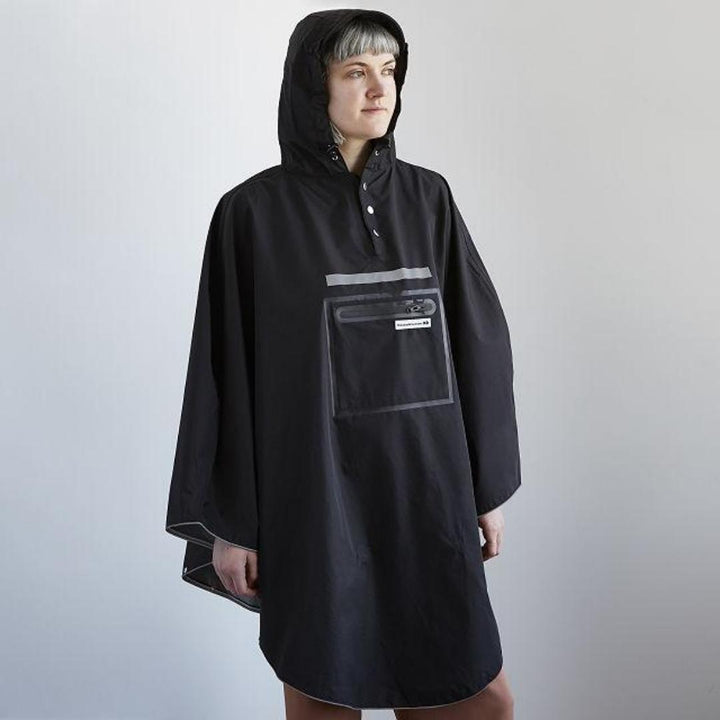 Poncho de pluie The Peoples Poncho 3.0 Noir