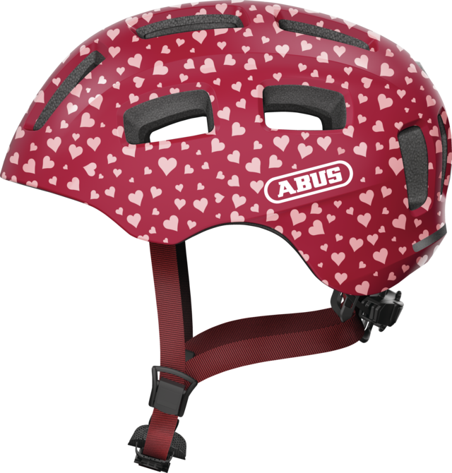 CASQUE ABUS YOUN-I 2.0  CHERRY HEART