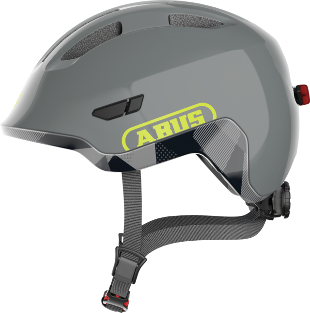 CASQUE ABUS SMILEY 3.0  ACE LED SHINY GREY