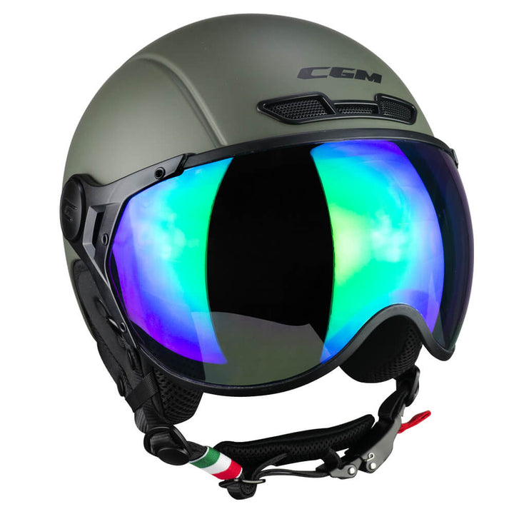 CASQUE CGM EBI MONO VERDE OPACO