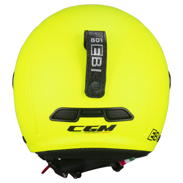 CASQUE CGM EBI MONO GIALLO FLUO OPACO