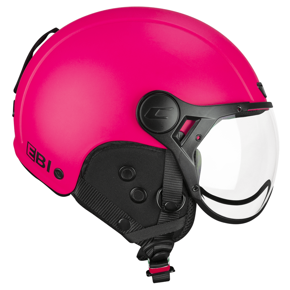 CASQUE CGM EBI ROSA FLUO OPACO