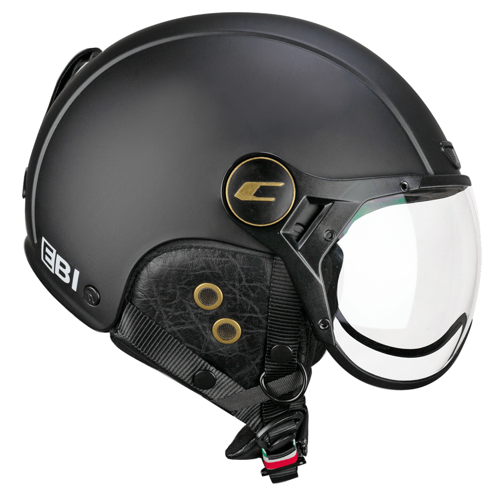 CASQUE CGM EBI VINTAGE  NERO OPACO