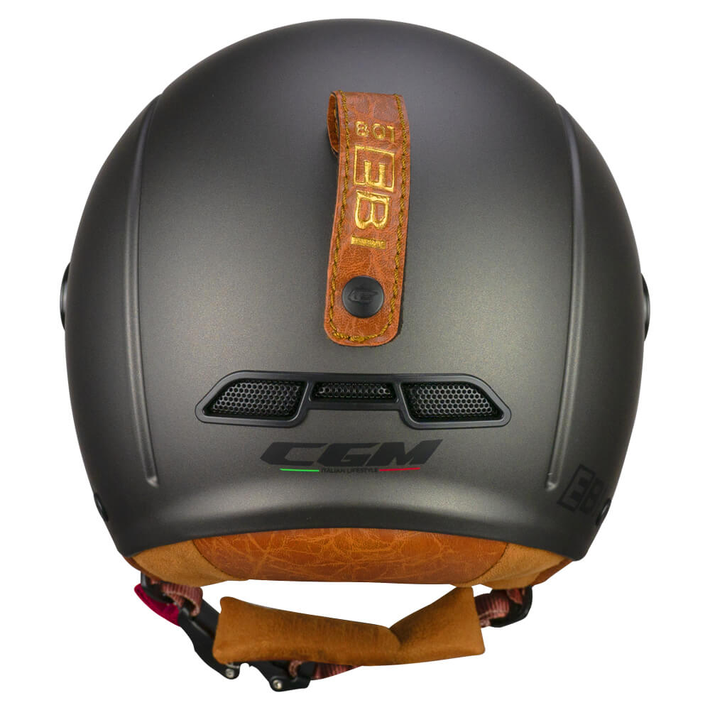 CASQUE CGM EBI VINTAGE  GRAFITE SATINATO