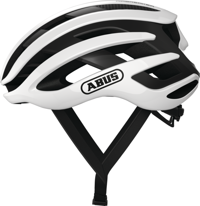 CASQUE ABUS AIRBREAKER  POLAR WHITE