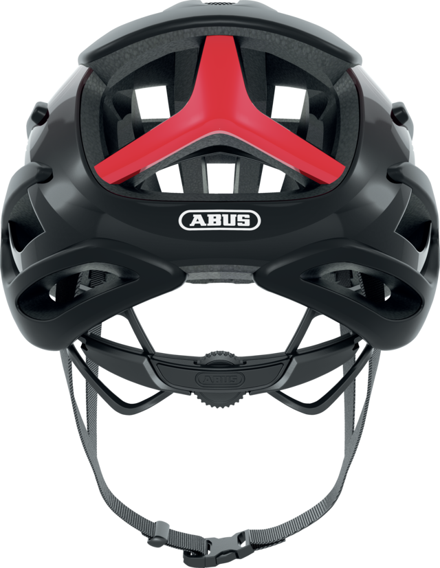 CASQUE ABUS AIRBREAKER  BLACK RED