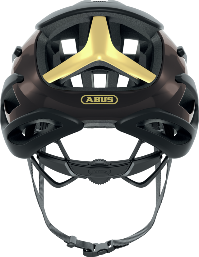 CASQUE ABUS AIRBREAKER  BLACK GOLD
