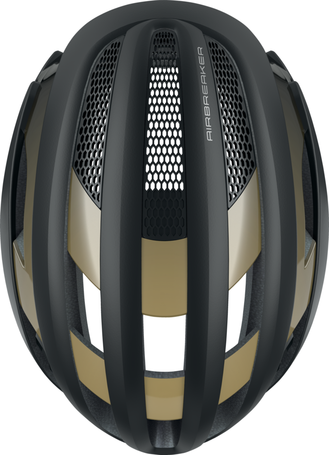 CASQUE ABUS AIRBREAKER  BLACK GOLD