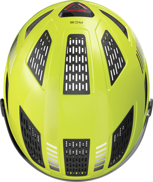 CASQUE ABUS HYBAN 2.0  ACE SIGNAL YELLOW