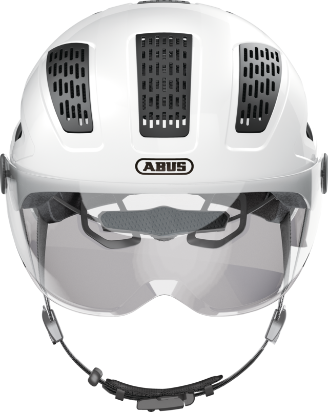 CASQUE ABUS HYBAN 2.0  ACE POLAR WHITE