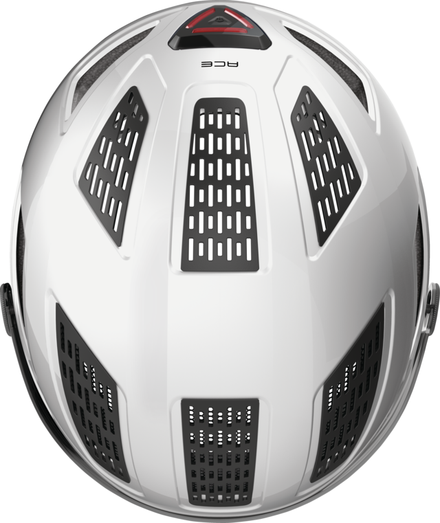 CASQUE ABUS HYBAN 2.0  ACE POLAR WHITE