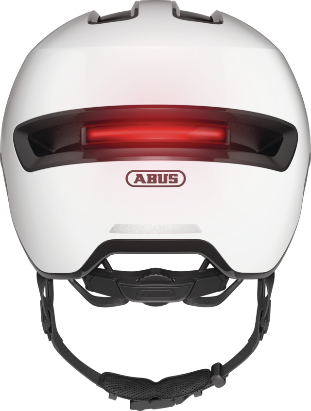 CASQUE ABUS HUD-Y  SHINY WHITE