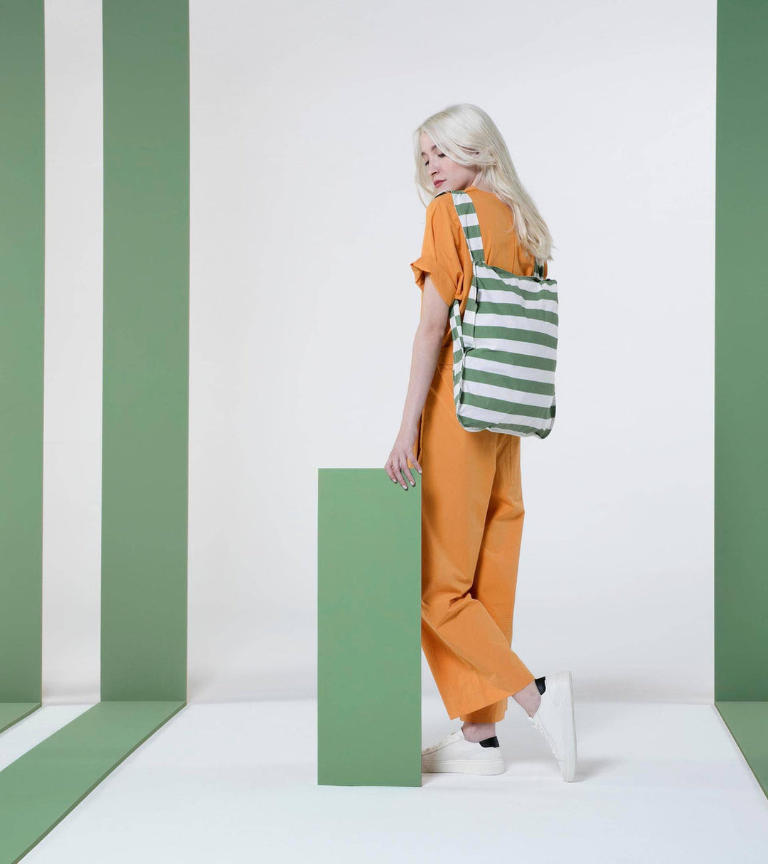 Notabag Olive Stripes