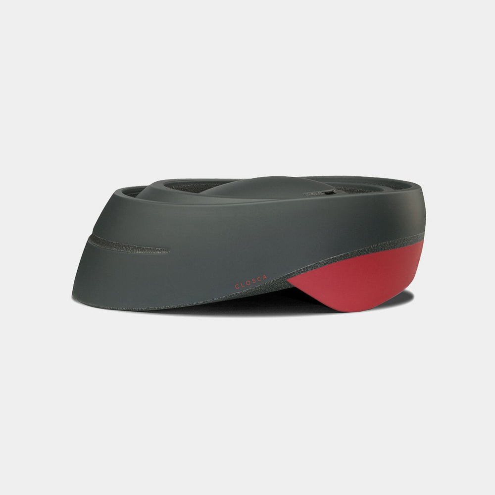 CASQUE PLIABLE CLOSCA LOOP NOIR/ROUGE