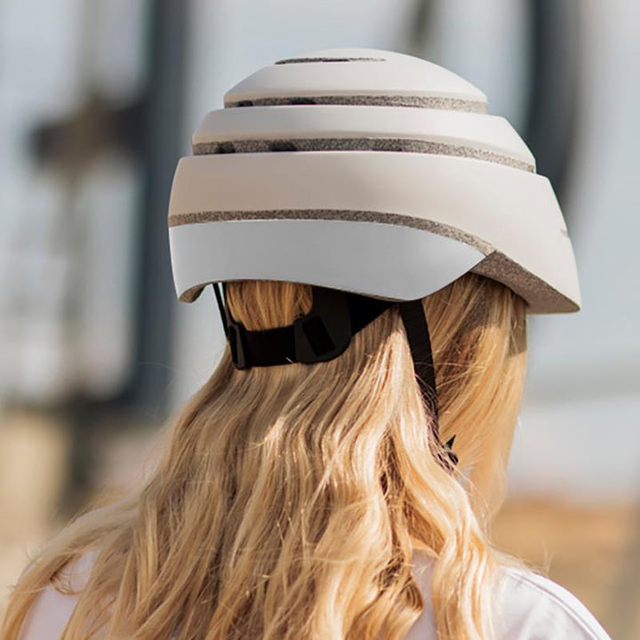 CASQUE PLIABLE CLOSCA LOOP BLANC/BLANC