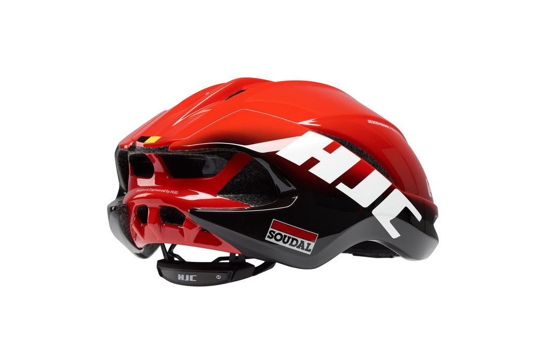 CASQUE HJC FURION 2.0 LOTTO SOUDAL FADE RED