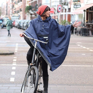 Poncho de pluie The Peoples Poncho 3.0 Bleu Navy