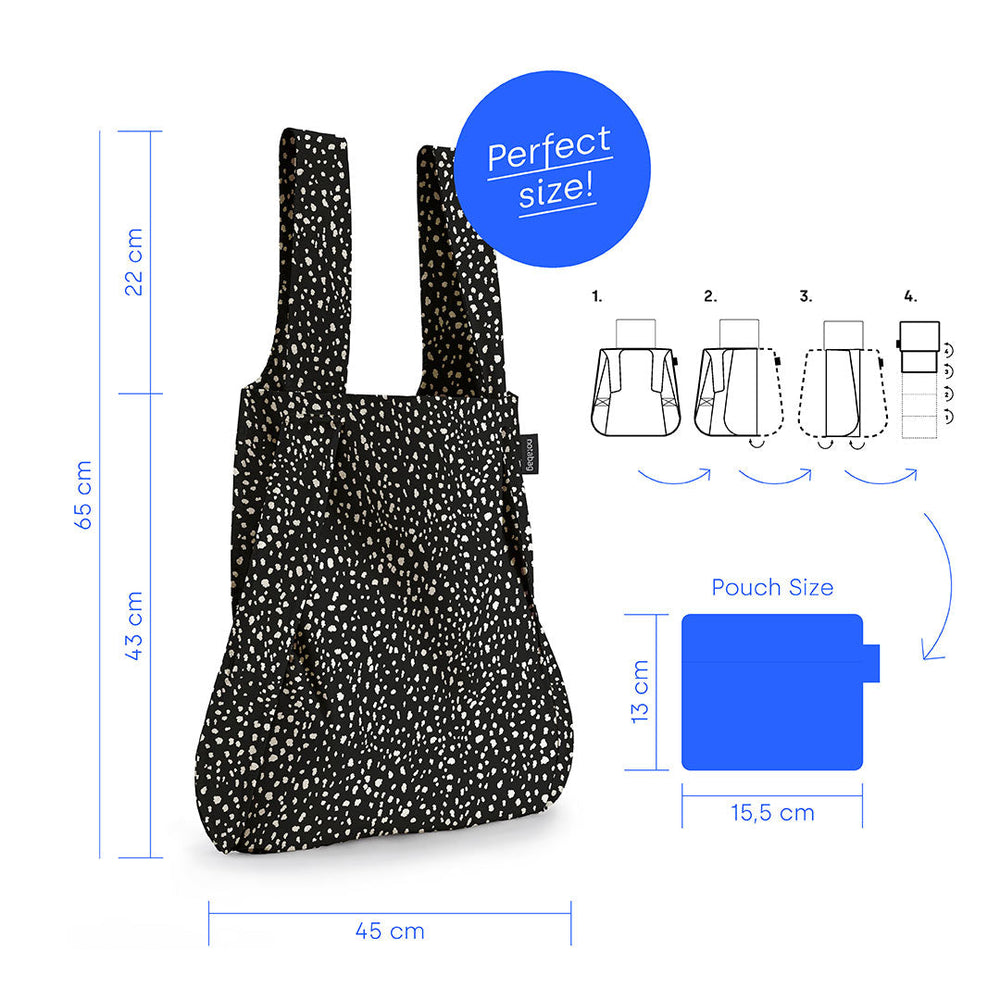 Notabag Black sprinkle 