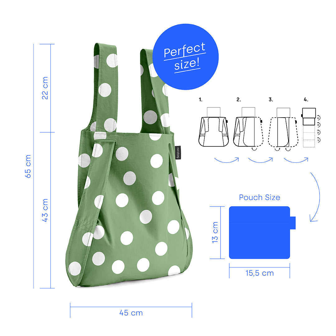 Notabag Olive Dots