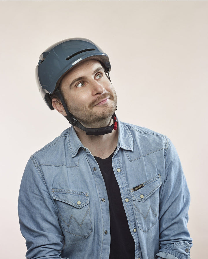 Casque Paperboy GRIS BRILLANT