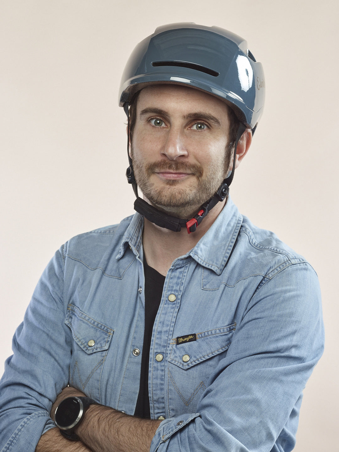 Casque Paperboy GRIS BRILLANT