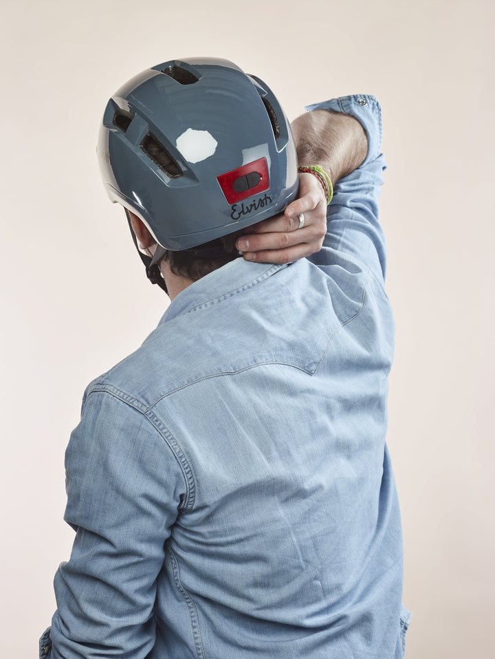 Casque Paperboy GRIS BRILLANT