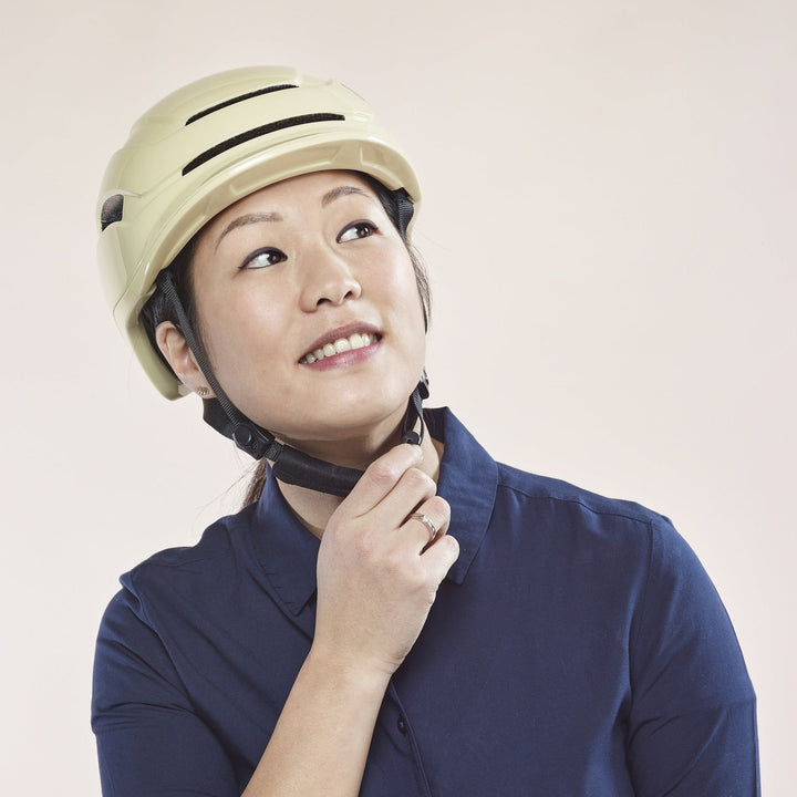 Casque Vélotaffeur CHAMPAGNE BRILLANT
