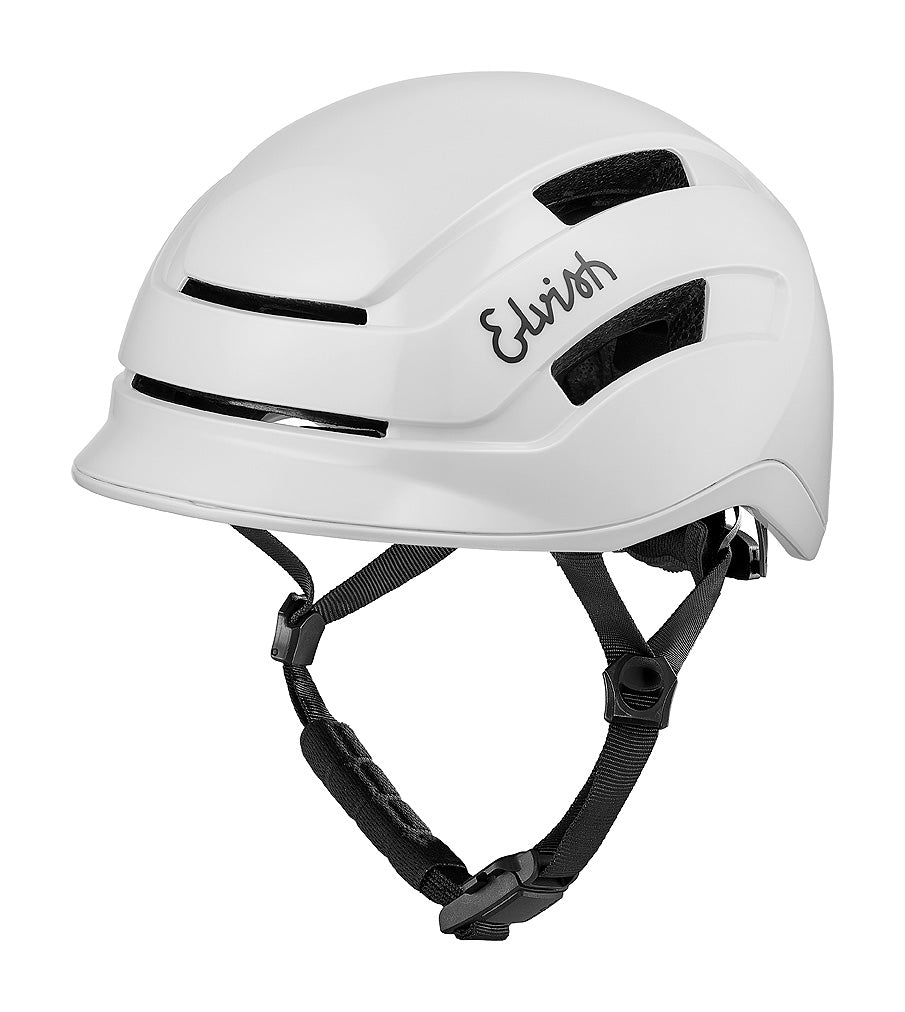 Casque Vélotaffeur BLANC BRILLANT