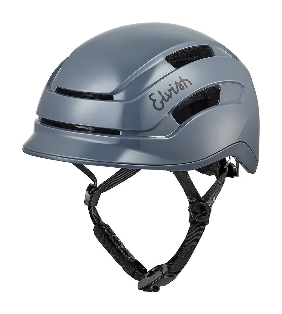 Casque Vélotaffeur GRIS BRILLANT