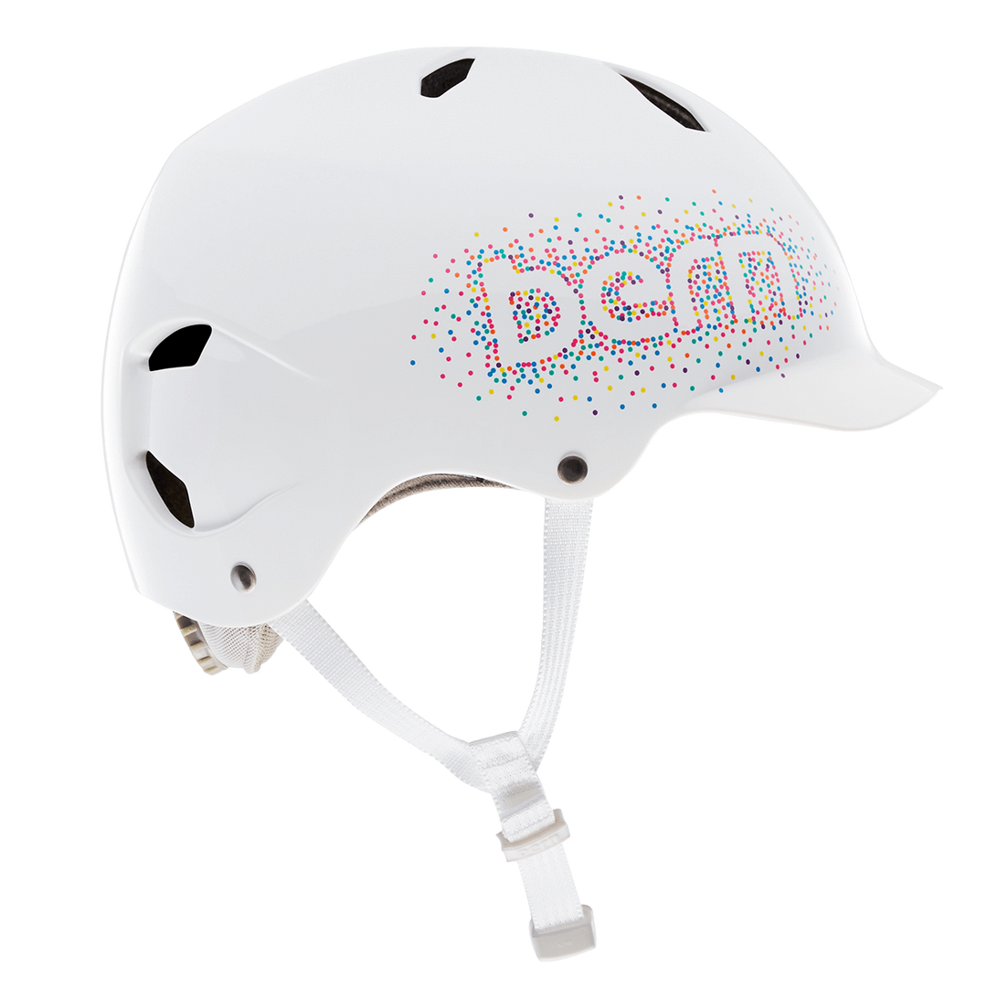 CASQUE BERN BANDITO WHITE CONFETTI