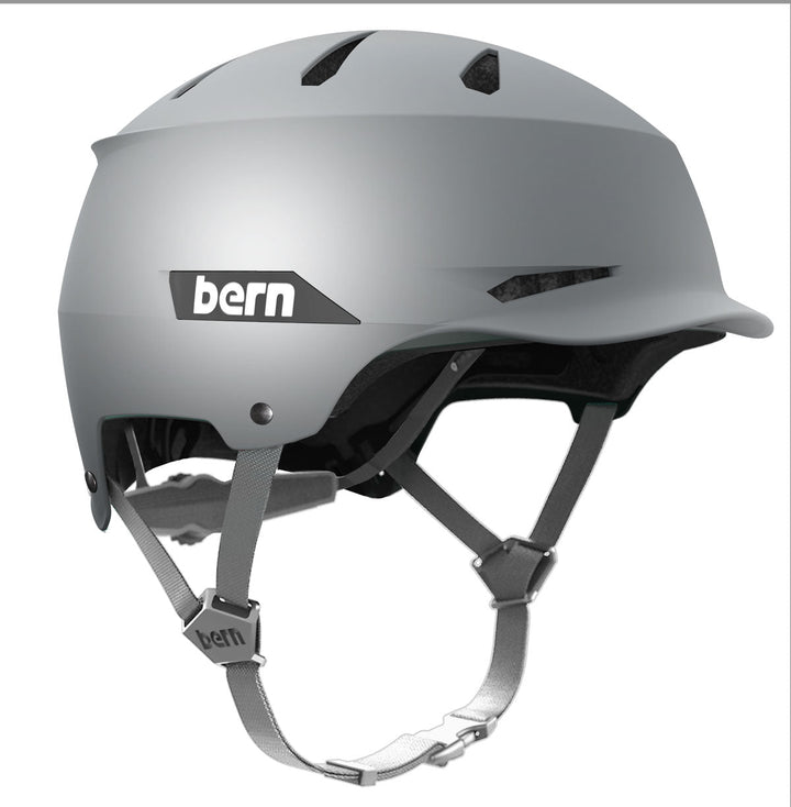 CASQUE BERN HENDRIX  METALLIC SILVER