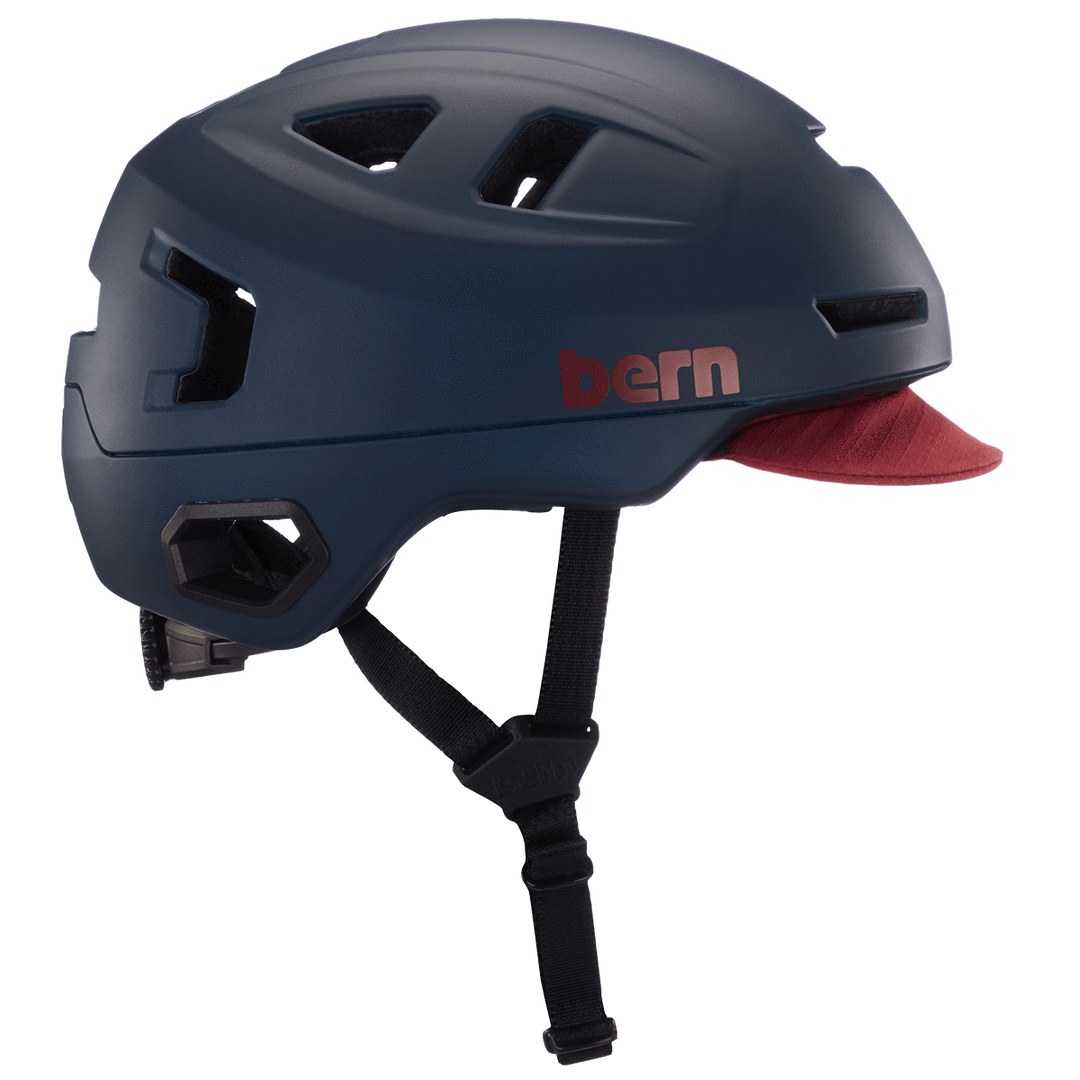 CASQUE BERN HUDSON MATTE NAVY