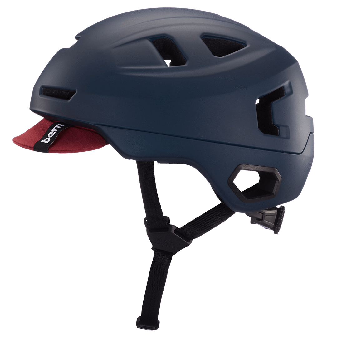 CASQUE BERN HUDSON MATTE NAVY