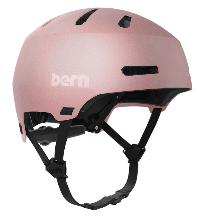 CASQUE BERN MACON 2.0 METALLIC ROSE GOLD