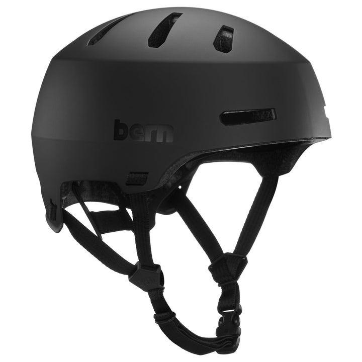 CASQUE BERN MACON 2.0 MATTE BLACK