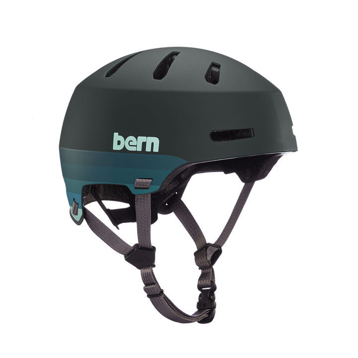 CASQUE BERN MACON 2.0 RETRO FORREST GREEN