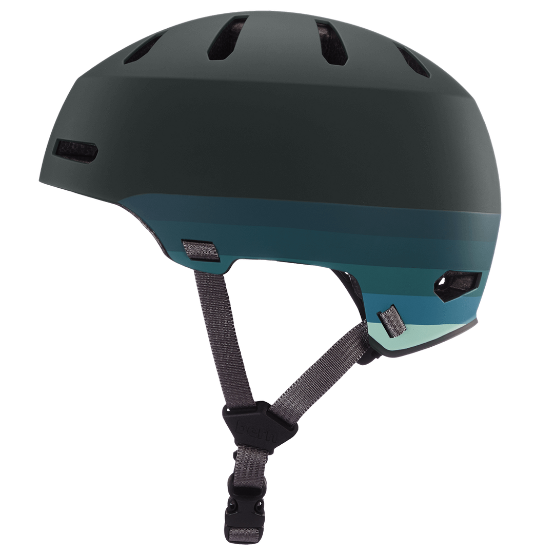 CASQUE BERN MACON 2.0 RETRO FORREST GREEN