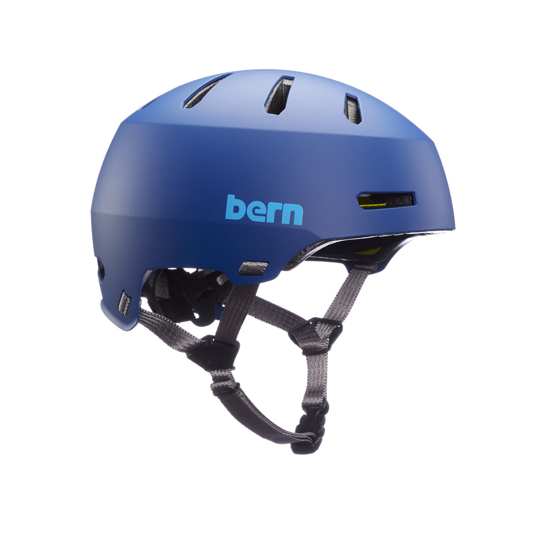 CASQUE BERN MACON 2.0 MATTE BLUE WAVE