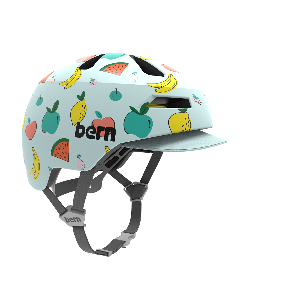CASQUE BERN NINO 2.0  MATTE FUN FRUITS